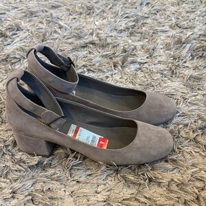 Steve Madden Gray Women's Block Heel Shoes